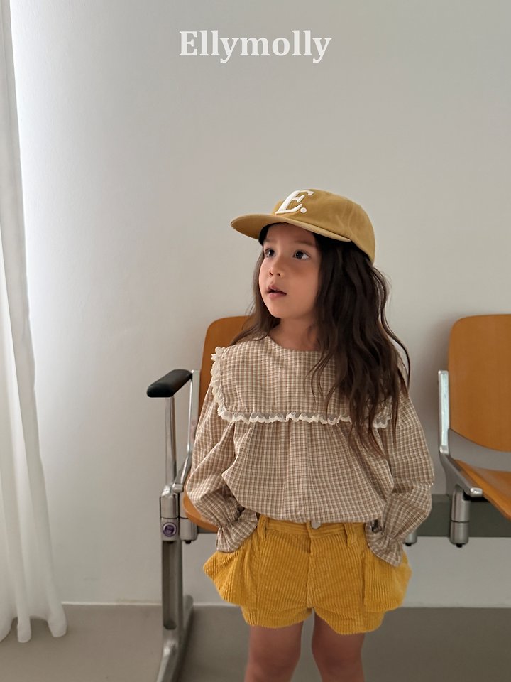 [PRE-ORDER] Musk Check Blouse