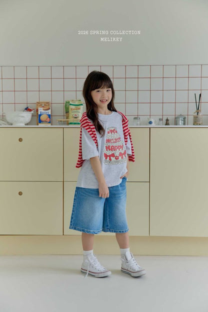 Cake T-Shirts [Pink/JS(8-9yr)]
