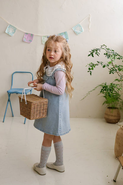 Eva Dress [Blue Denim/120/L(4-5yr)]