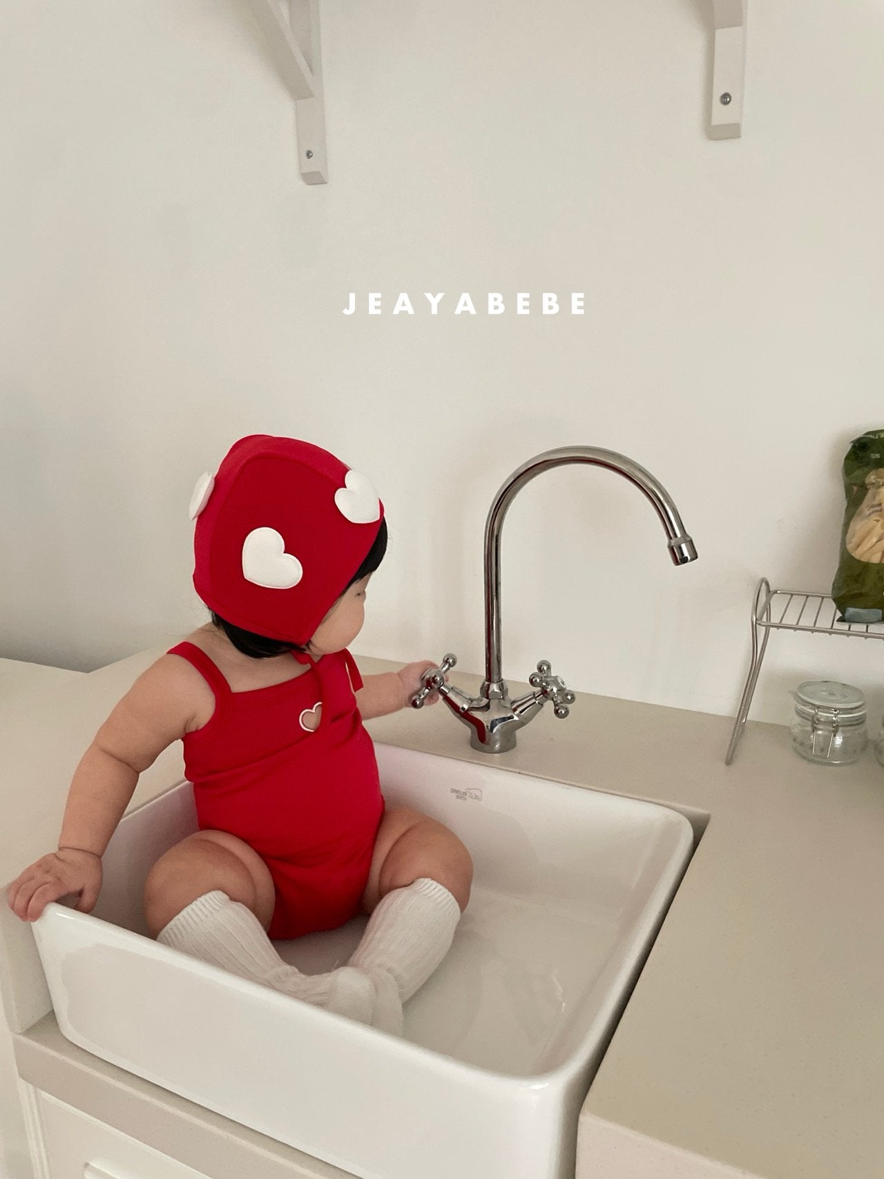 [PRE-ORDER] My Mimi Swim Suit + Bonnet Set