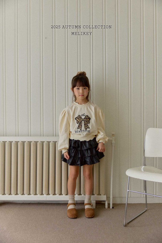 [PRE-ORDER] Leopard Ribbon Sweatshirts