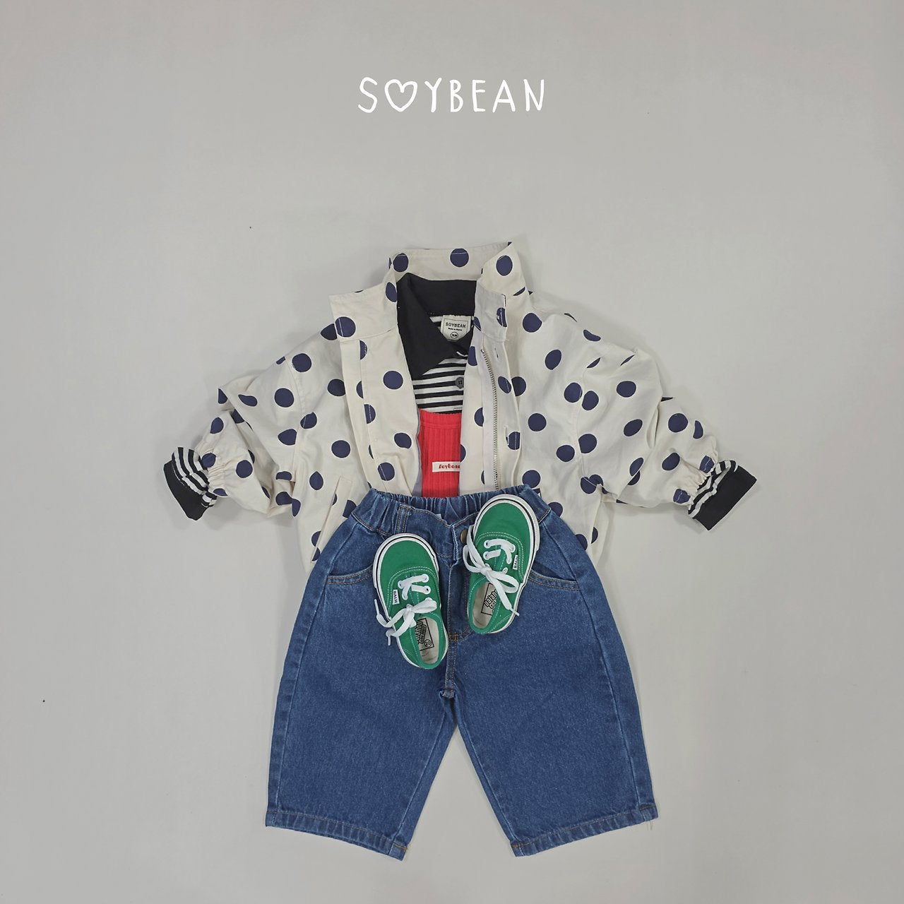 [PRE-ORDER] Loose Fit Dot Jacket