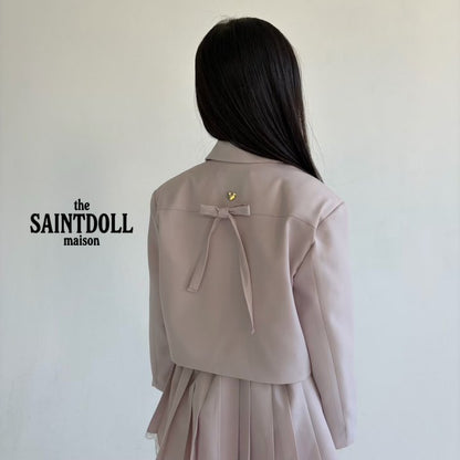 [PRE-ORDER] Back Ribbon Shorts Jacket