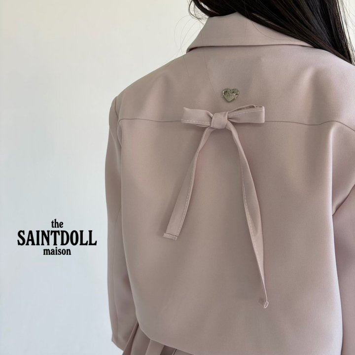 [PRE-ORDER] Back Ribbon Shorts Jacket
