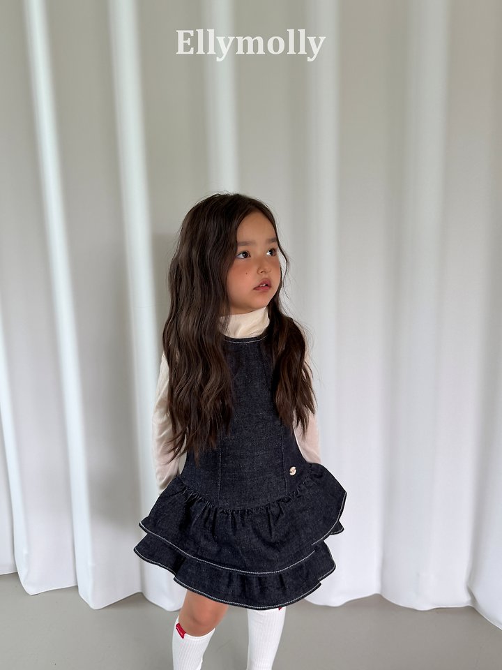[PRE-ORDER] Mona Frill Denim Dress