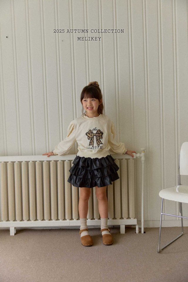 [PRE-ORDER] Leopard Ribbon Sweatshirts