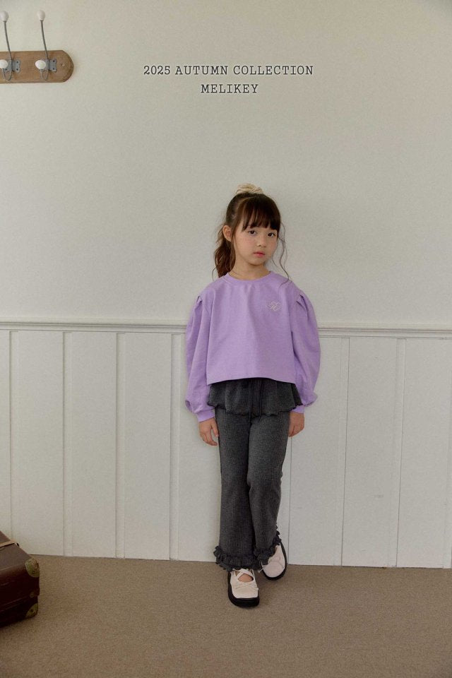 [PRE-ORDER] Back Slit Ribbon Sweatshirts