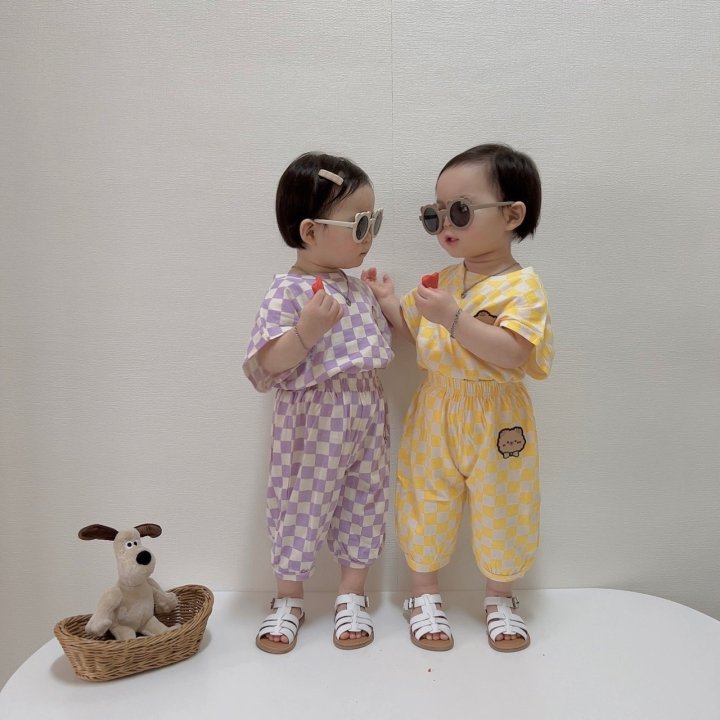 [PRE-ORDER] Ribbon Bear Top Bottom Set