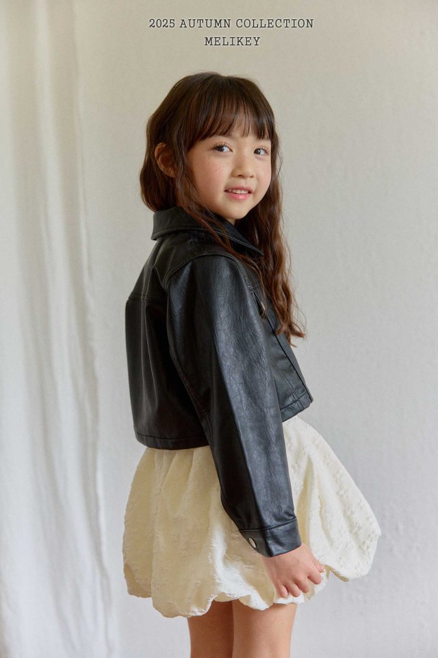 [PRE-ORDER] Faux Leather Short Jacket