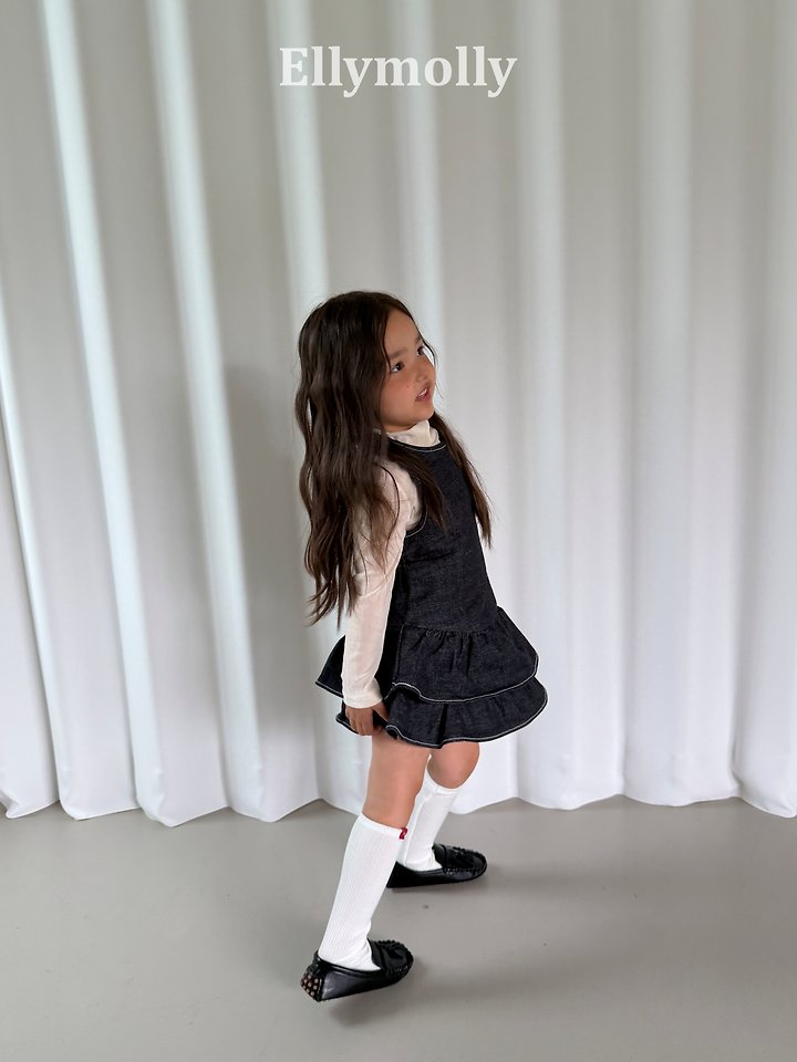 [PRE-ORDER] Mona Frill Denim Dress