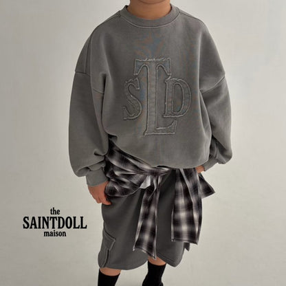 [PRE-ORDER] Embroidery Pigment Sweatshirts (Mom Couple)