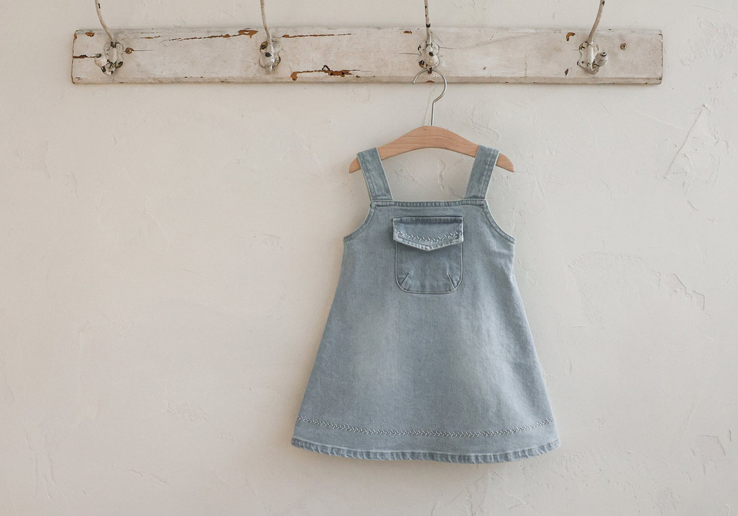 Eva Dress [Blue Denim/120/L(4-5yr)]