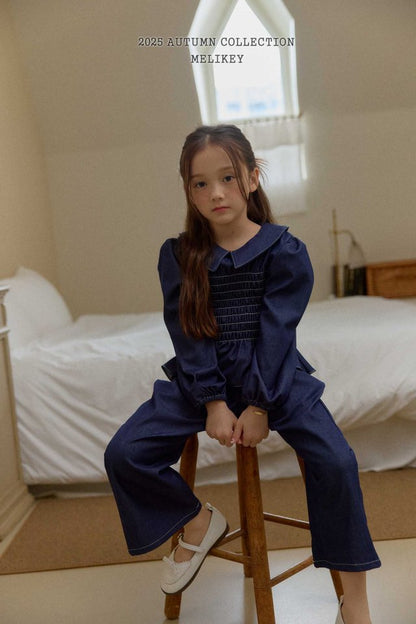 [PRE-ORDER] Smocking Collar Blouse