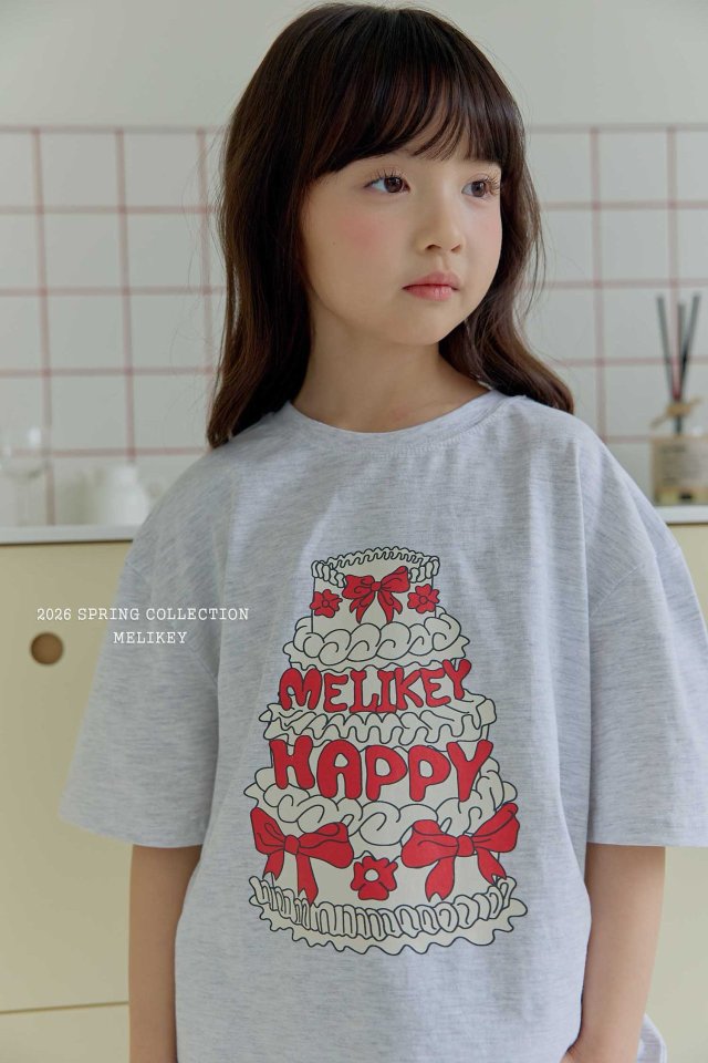 Cake T-Shirts [Pink/JS(8-9yr)]