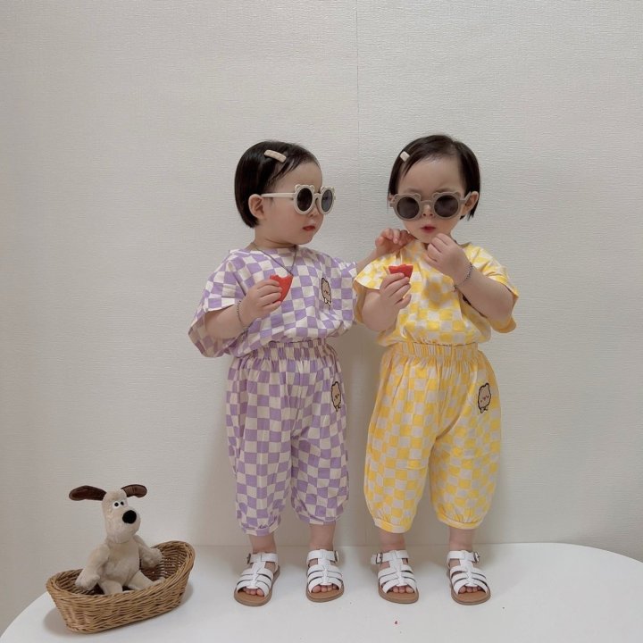 [PRE-ORDER] Ribbon Bear Top Bottom Set