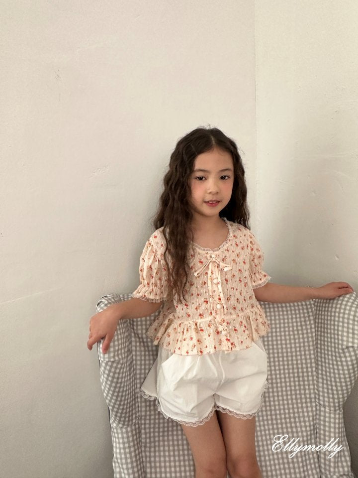[PRE-ORDER] Flower Eyelet Blouse