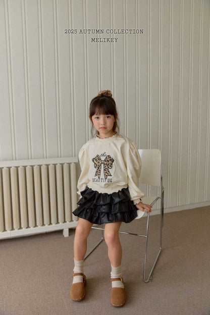 [PRE-ORDER] Leopard Ribbon Sweatshirts