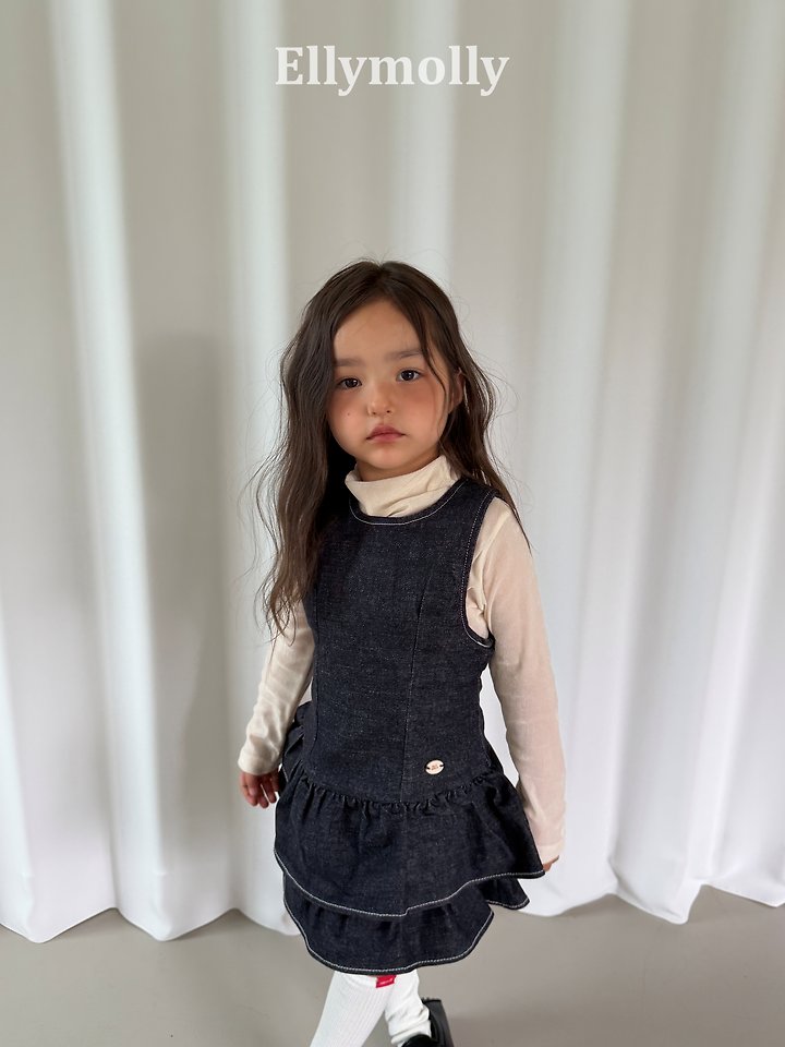 [PRE-ORDER] Mona Frill Denim Dress