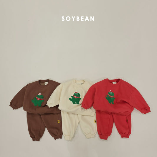 [PRE-ORDER] Dino Sherpa Top Bottom Set