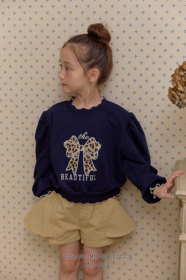 [PRE-ORDER] Leopard Ribbon Sweatshirts