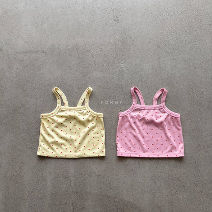 [PRE-ORDER] Heart Ribbed Tank Top