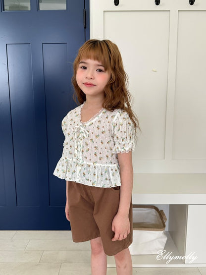 [PRE-ORDER] Flower Eyelet Blouse