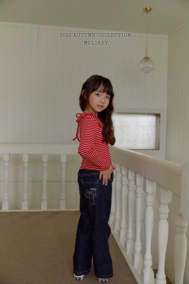 [PRE-ORDER] Pol Ribbon Boot-Cut Pants