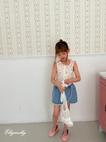 [PRE-ORDER] Nana Wrap Denim Skorts