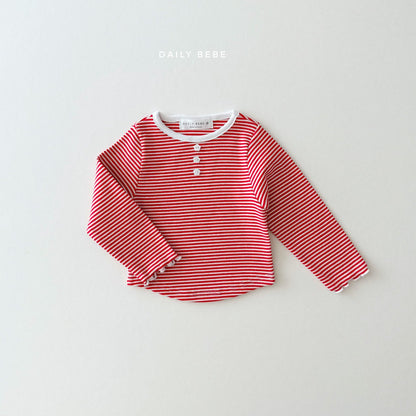 [PRE-ORDER] Stripe Button T-Shirts