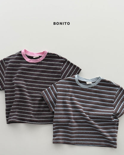 [PRE-ORDER] Uni Stripe Color Block T-Shirts