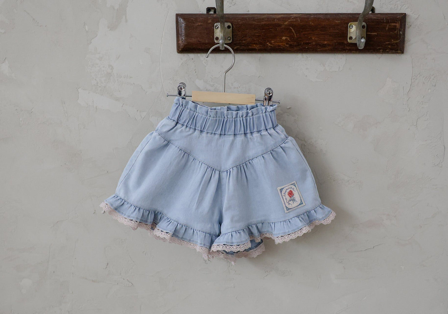 [PRE-ORDER] Rose Denim Shorts