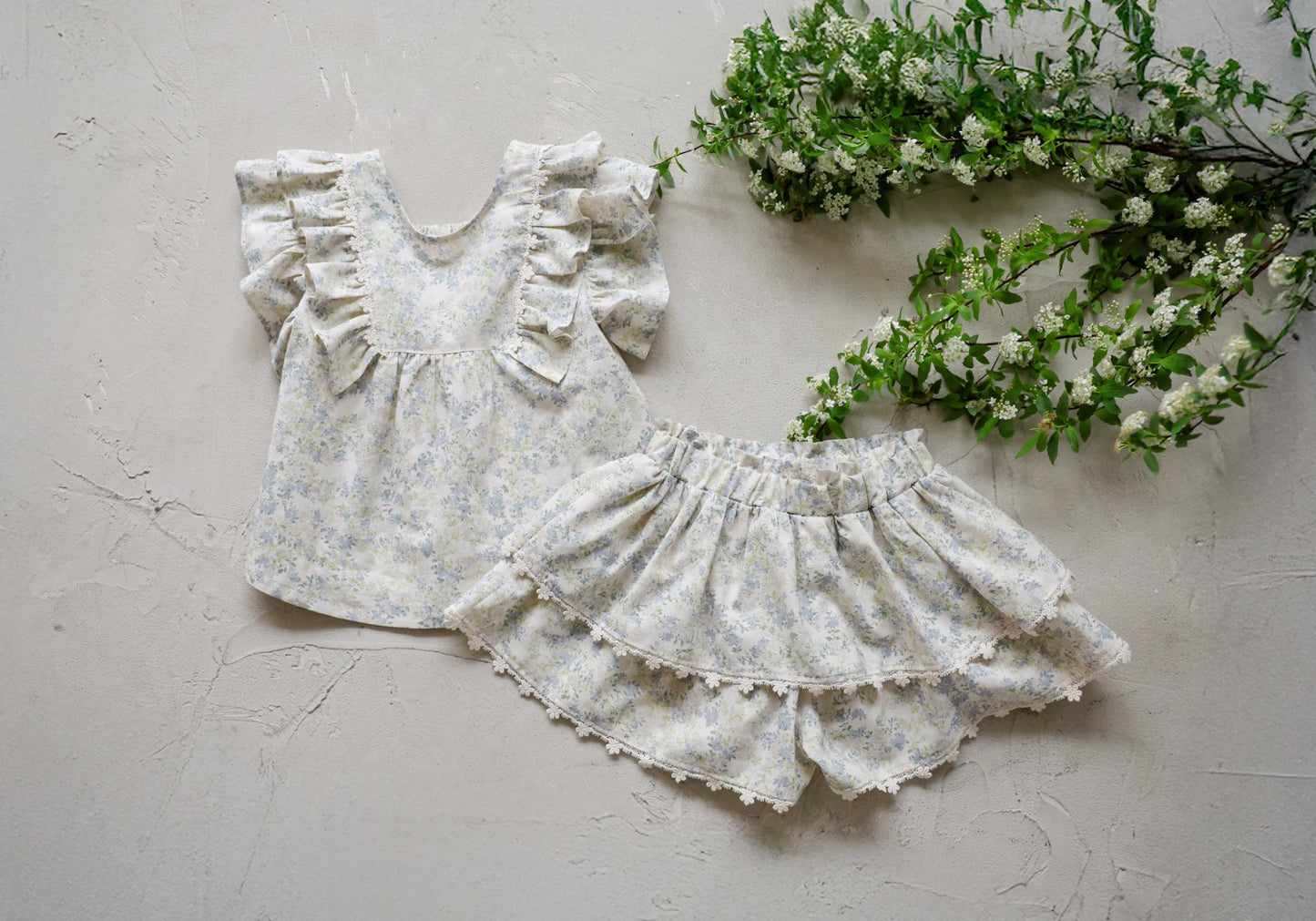 [PRE-ORDER] Cyan Blouse