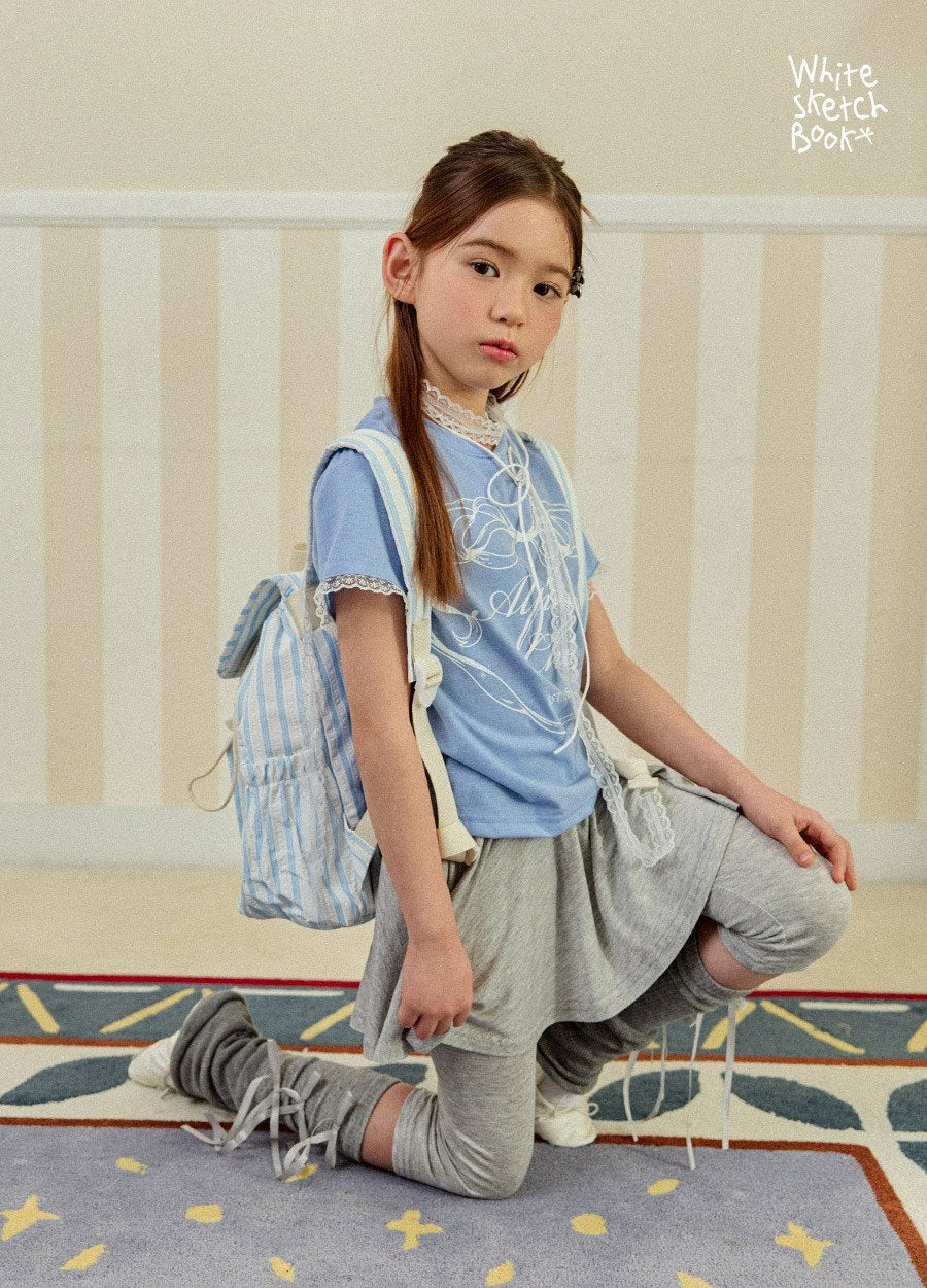 [PRE-ORDER] Ribbon Lace Shirring T-Shirts