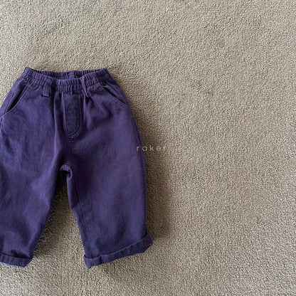 [PRE-ORDER] Mini Cotton Pants