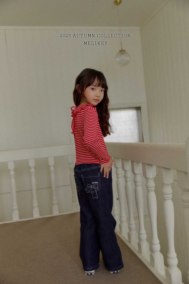 [PRE-ORDER] Pol Ribbon Boot-Cut Pants