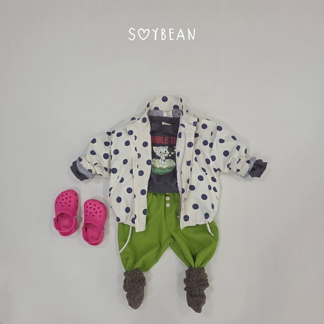 [PRE-ORDER] Loose Fit Dot Jacket