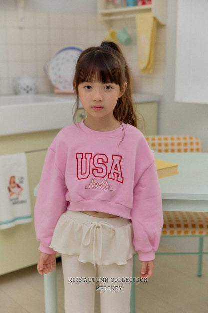 [PRE-ORDER] USA Crop Sweatshirts
