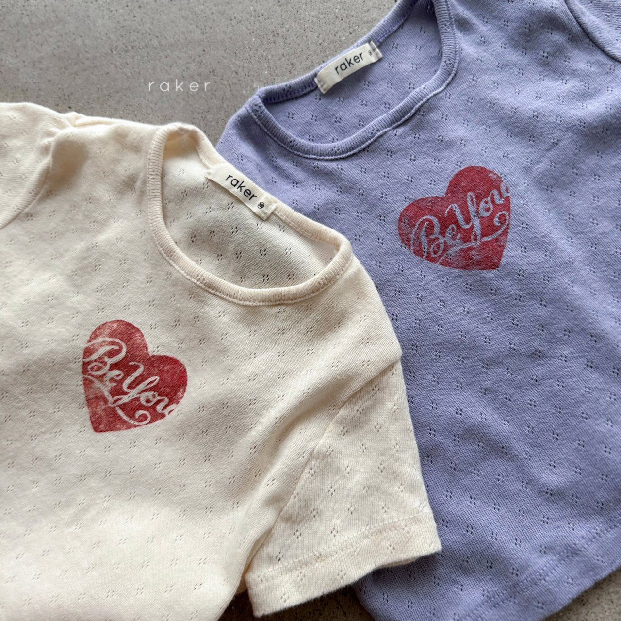 [PRE-ORDER] Eyelet Heart T-Shirts