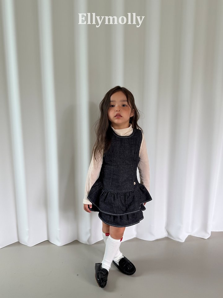 [PRE-ORDER] Mona Frill Denim Dress