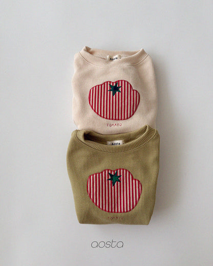 Tomato Sweatshirts [Ivory/M(1-2yr)]