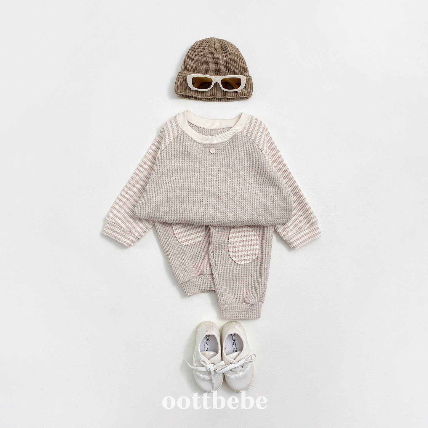 [PRE-ORDER] Cinnamon Waffle Top Bottom Set