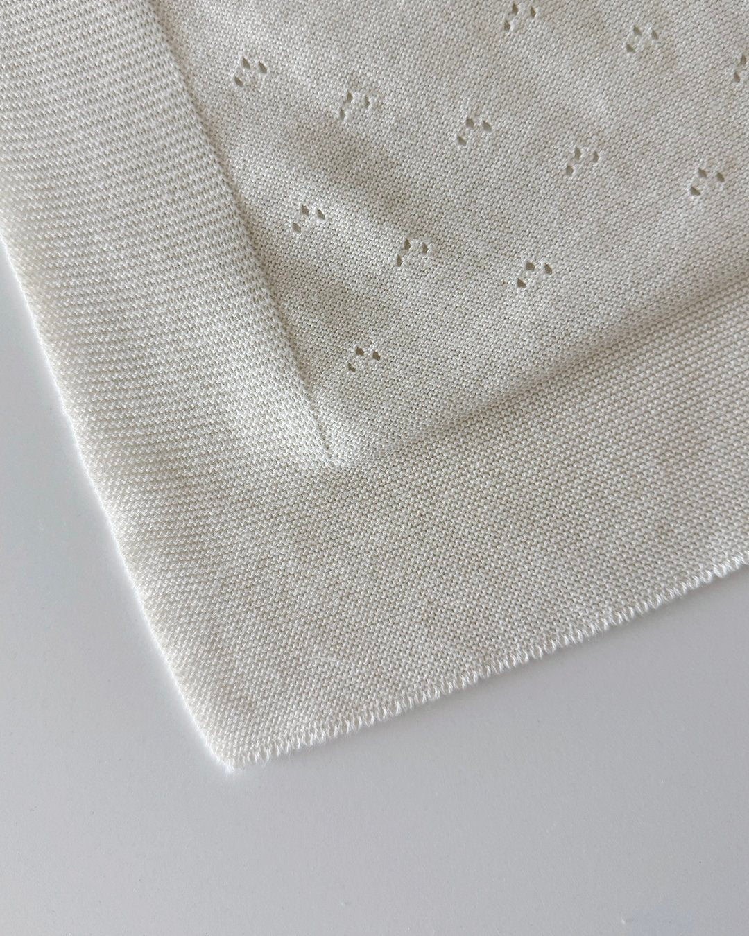 [PRE-ORDER] Eyelet Knit Blanket
