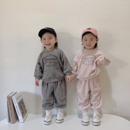 [PRE-ORDER] Paris Velour Top Bottom Set