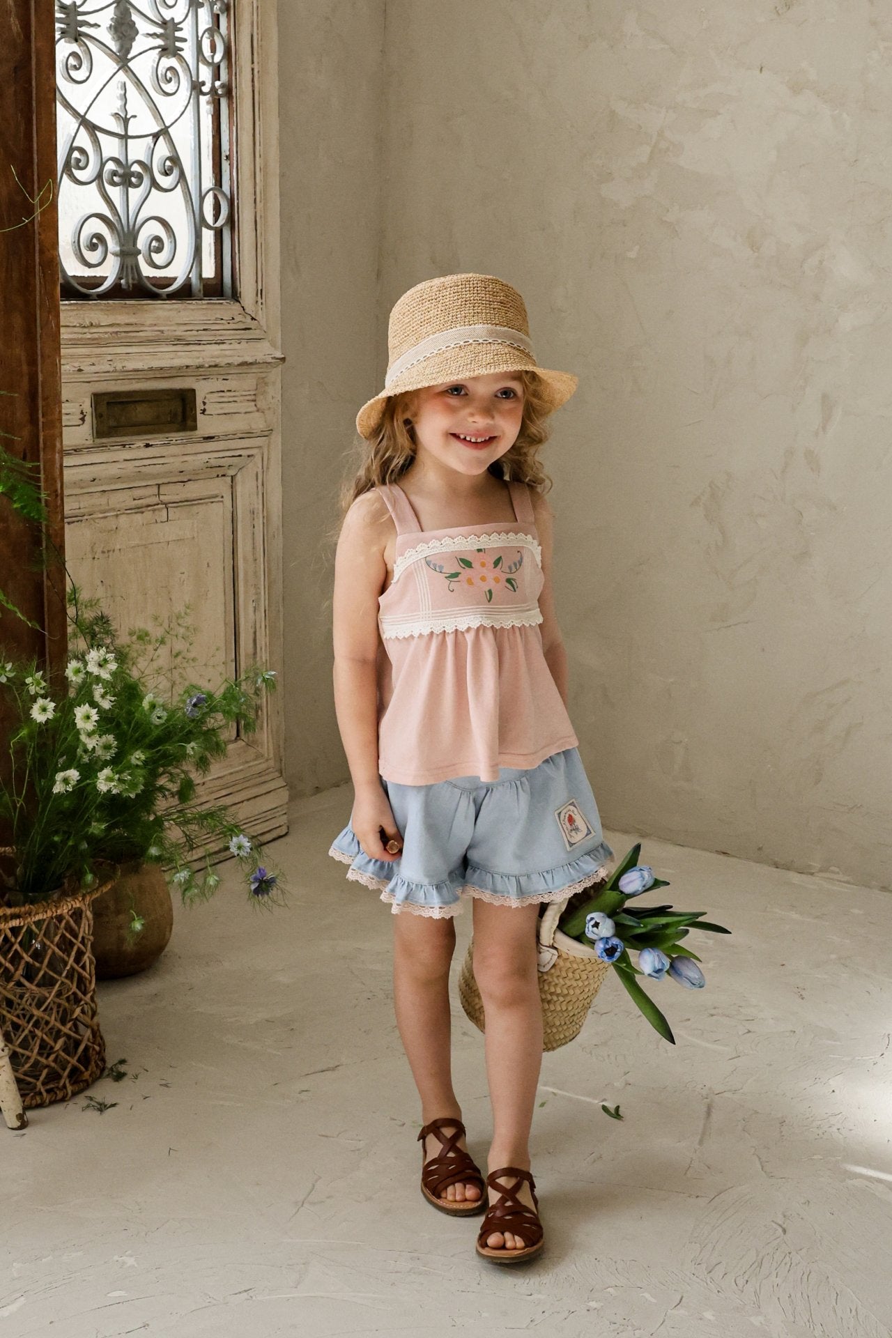 [PRE-ORDER] Rose Denim Shorts