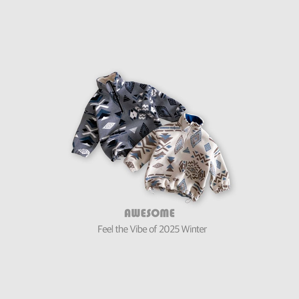 [PRE-ORDER] Ethnic Anorak Sweatshirts