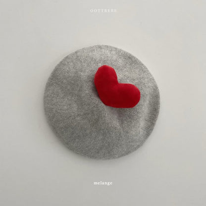 [PRE-ORDER] Warm Tone Heart Beret