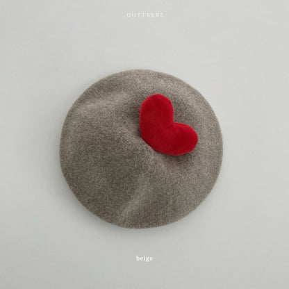[PRE-ORDER] Warm Tone Heart Beret