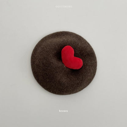 [PRE-ORDER] Warm Tone Heart Beret