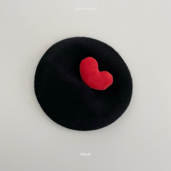 [PRE-ORDER] Warm Tone Heart Beret