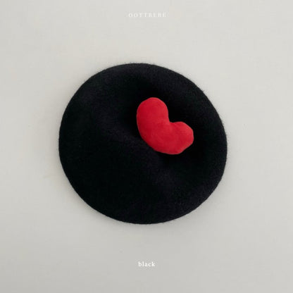 [PRE-ORDER] Warm Tone Heart Beret